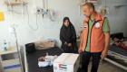 عملية «الفارس الشهم 3» تواصل توزيع الطرود الصحية بمستشفى غزة الأوروبي