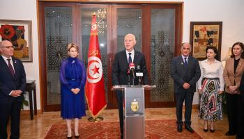 الرئيس التونسي قيس سعيد 