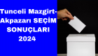 Tunceli Mazgirt-Akpazarı seçim sonuçları canlı 2024