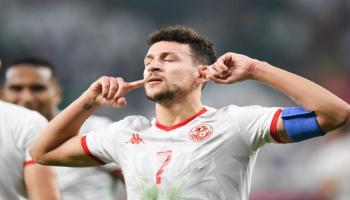 يوسف المساكني، نجم منتخب تونس
