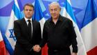 Macron Filistin konusunda ikna etmek için Netanyahu ile görüştü