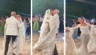 صور حفل زفاف جميلة عوض وأحمد حافظ.. رقصة وقبلة رومانسية