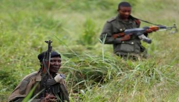 عناصر من القوات المسلحة لجمهورية الكونغو الديمقراطية