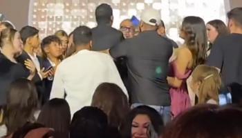 صفع عمرو دياب للشاب سعيد