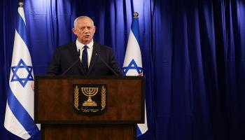 وزير حكومة الحرب بيني غانتس