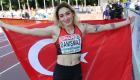 Tuğba Danışmaz Türkiye rekoru kırarak olimpiyat biletini kaptı