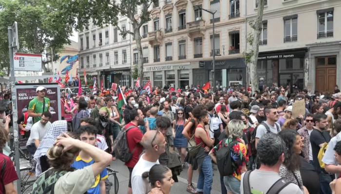 Lyon : Entre 9.600 et 15.000 manifestants contre l'Extrême Droite