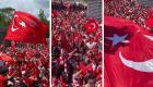 Türkiye Portekiz maçı öncesi yer gök kırmızı beyaz! Taraftarlar sokakları inletti