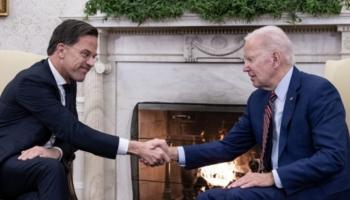Joe Biden convaincu que Rutte sera un "excellent" leader de l'OTAN