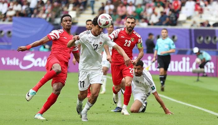 الأردن والعراق في كأس آسيا 2023