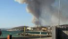 İzmir'in tatil cenneti Kuşadası ve Çeşme İlçelerinde orman yangını