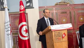 رئيس الهيئة العليا المستقلة للانتخابات في تونس فاروق بوعسكر 