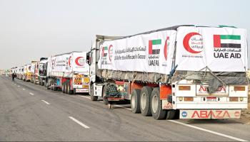 المساعدات الإماراتية لغزة تتجاوز الـ٣٣ ألف طن