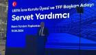 TFF Başkan Adayı Servet Yardımcı, resmi başvurusunu teslim etti