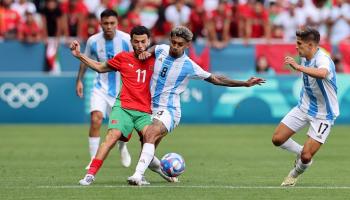 مباراة المغرب والأرجنتين في أولمبياد باريس