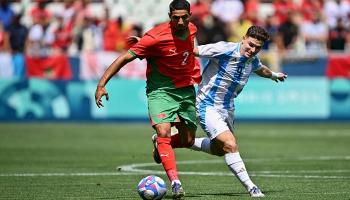 المغرب ضد الأرجنتين 