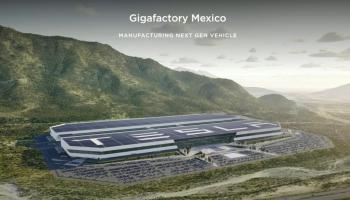 تصميم مصنع تسلا في المكسيك