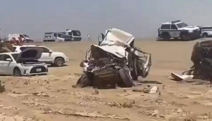 حادث تصادم الرين في السعودية