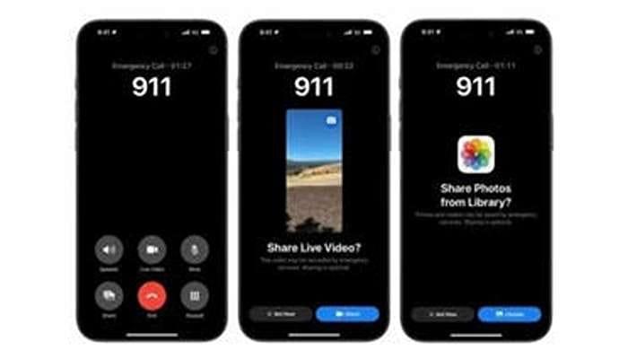 مكالمات طوارئ بالفيديو متاحة مع تحديث iOS 18