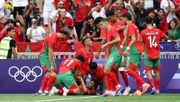 مباراة المغرب والعراق في أولمبياد باريس 2024