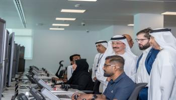 زيارة رئيس تشيلي لمجموعة موانئ دبي العالمية في ميناء جبل علي