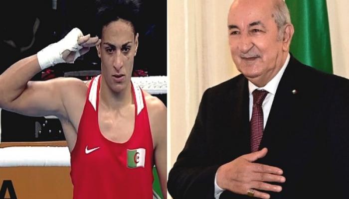 Paris 2024: le président algérien Abdelmadjid Tebboune félicite Imane Khelif 