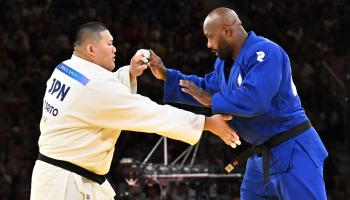 Tatsuru Saito et Teddy Riner 