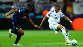 Débuts triomphants pour Kylian Mbappé avec les Merengue en Supercoupe 