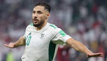 يوسف بلايلي لاعب منتخب الجزائر 