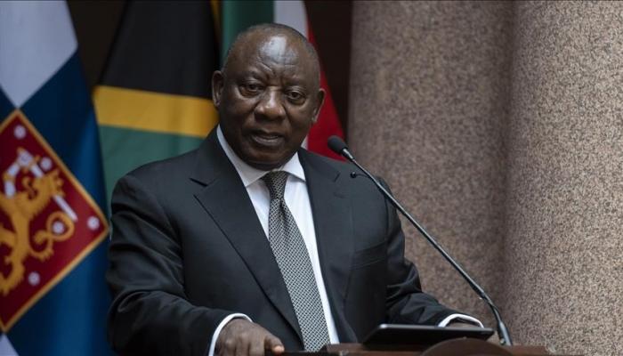 Le président sud-africain Cyril Ramaphosa