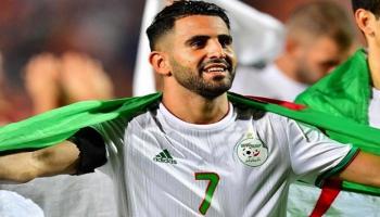 رياض محرز نجم منتخب الجزائر
