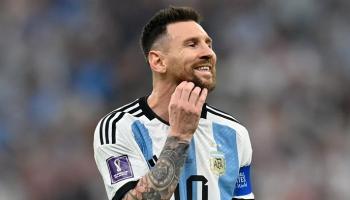 ليونيل ميسي قائد منتخب الأرجنتين