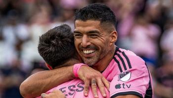 رسالة ميسي لسواريز