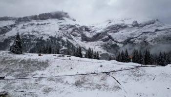 Vidéo - Première neige en moyenne montagne