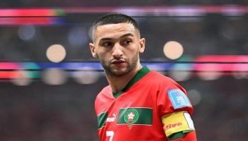 حكيم زياش نجم منتخب المغرب
