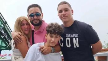 أحمد رزق وأسرته