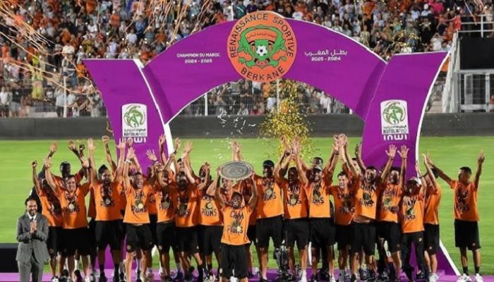 نهضة بركان بطل المغرب
