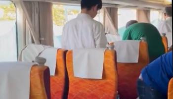 حادث تصادم قطار مع شاحنة في اليابان