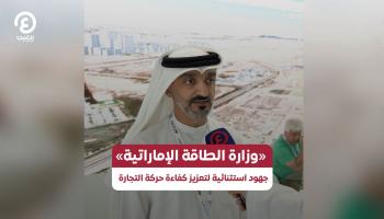 «وزارة الطاقة الإماراتية».. جهود استثنائية لتعزيز كفاءة حركة التجارة