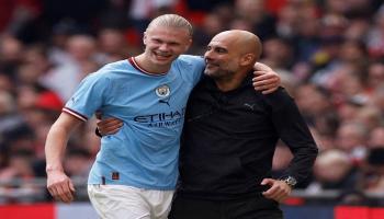 هالاند وغوارديولا