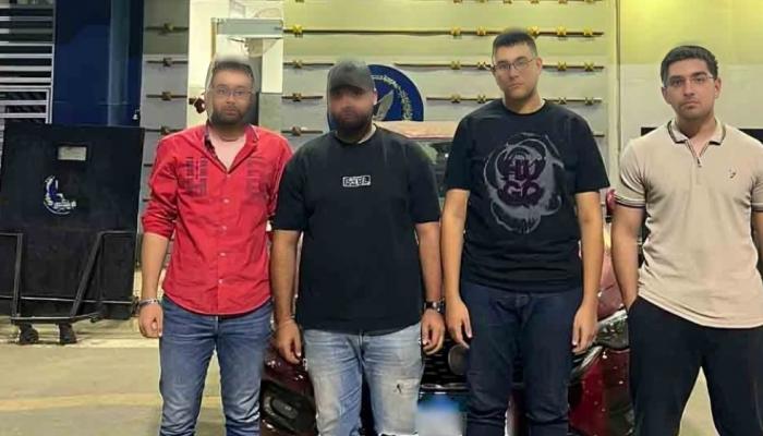 المتهمين بإدارة مقهى لتعاطى المخدرات