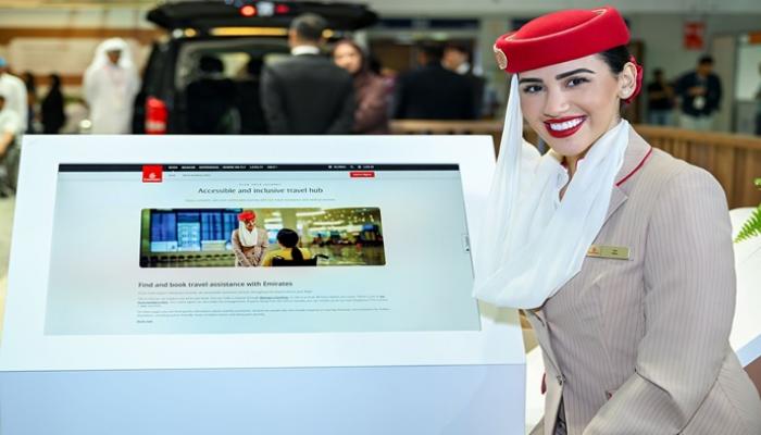 طيران الإمارات تستعرض ابتكاراتها في "إكسبو أصحاب الهمم"