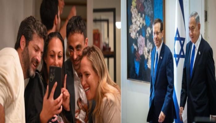 نتياهو وهرتسوغ وعائلة رهينة