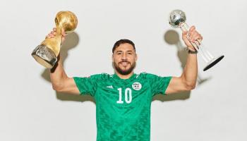 يوسف بلايلي، نجم منتخب الجزائر