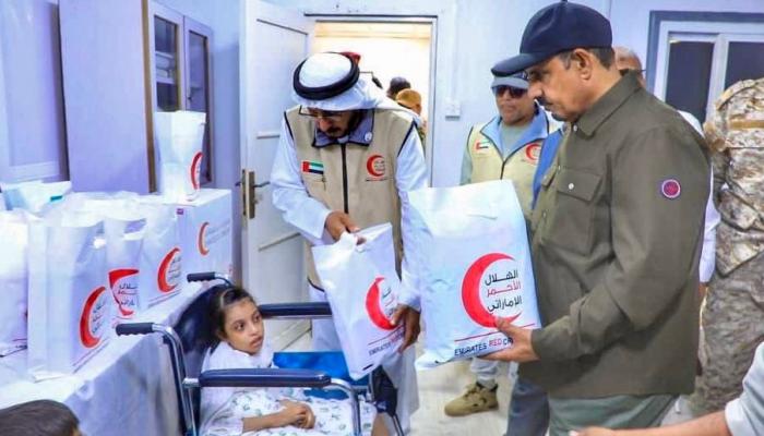 مساعدات إماراتية إلى اليمن