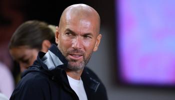 زين الدين زيدان مدرب ريال مدريد الأسبق