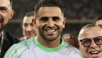 رياض محرز، نجم منتخب الجزائر