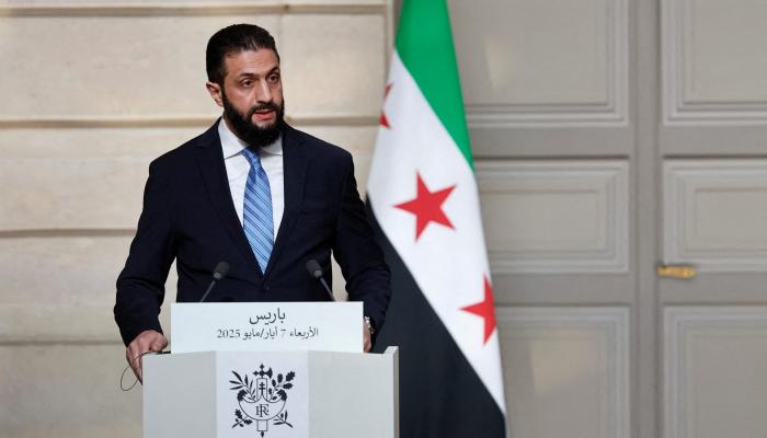 الرئيس السوري أحمد الشرع