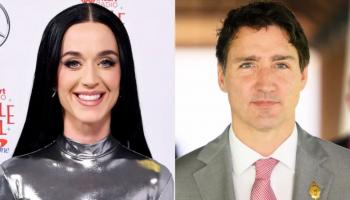 كاتي بيري وجاستن ترودو