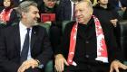 Cumhurbaşkanı Erdoğan, Kavelaşvili ile şeref tribününde buluştu